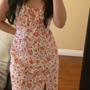 MIDI floral dress